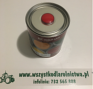 333008KR Lakier, farba pasuje do maszyn Massey Ferguson, Ursus, czerwony, czerwona 1 L