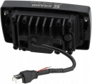 LA10425 Reflektor przedni LED, 40/22W, prostokątny, 10/30V 185x102x82 mm światła drogowe/światła mijania, światła pozycyjne, kostka H4 Kramp