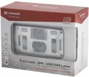 LA10425 Reflektor przedni LED, 40/22W, prostokątny, 10/30V 185x102x82 mm światła drogowe/światła mijania, światła pozycyjne, kostka H4 Kramp