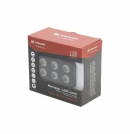 LA10834 Lampa robocza LED, prostokątna 60W 4630lm 12/24V, biała, 115x65x47 mm światło rozproszone z wtyczką Deutsch, 12 LED KRAMP