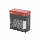 LA10835 Lampa robocza LED, prostokątna 100W 8950lm 12/24V, biała, 150x112x52.7 mm światło rozproszone z wtyczką Deutsch, 20 LED KRAMP