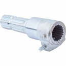 405001010 Redukcja wału WOM z kołkiem, wew. 1-3/8" Z-21, zew. 1-3/8" Z-6 L-160 mm KRAMP