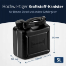 JK811300 Kanister czarny 5 l  Hünersdorff