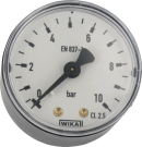 MA5010B04PL Manometr fi 50 mm 0-10 bar przyłącze tylne 1/4" WIKA