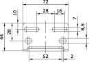 SCMK2  Uchwyt montażowy regulatora ciśnienia M42x1,5