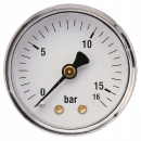 MA5016B04ST Manometr ø50 mm 0–16 bar przyłącze tylne 1/4" ET