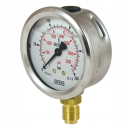 Manometr fi 63 BSP 1/4'' DÓŁ ZAKRES 0-250