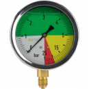 Manometr ciśnieniomierz 0-25 BAR fi 80mm przyłącze dolne gwint 1/4" 28418