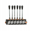Rozdzielacz hydrauliczny 6P40 6-sekcyjny 40l sterowany ręcznie 87000925