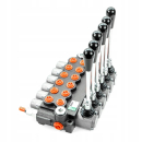 Rozdzielacz hydrauliczny 6P40 6-sekcyjny 40l sterowany ręcznie 87000925