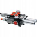 Rozdzielacz hydrauliczny 80l/min 2-sekcyjny sterowany linkami 8700094