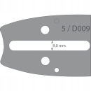 55290053 Prowadnica piły 50cm 3/8 1,5 mm 2x łańcuch GRANIT