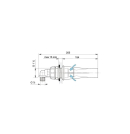 50220315 Mieszadło do opryskiwacza hydrauliczne 1.5 mm 90°  gwint 1/2", Arag
