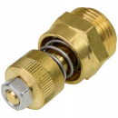 1307342 Regulator podciśnienia, dojarki, mosiężny, 3/4"