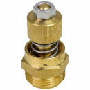 1307342 Regulator podciśnienia, dojarki, mosiężny, 3/4"