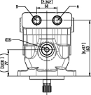 KPMF502B3G Silnik tłokowy KPMF MF-50-2-B-3-G 50 cm³ KRAMP