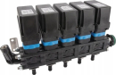 86300551 Zespół elektrozaworów sterujących 5-sekcyjny przyłącze widełkowe T5 męskie ARAG