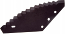 FM01134C Nóż paszowozu 528x274x6 mm Ø 19.5 mm z węglikiem Kramp
