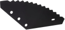 5190FM01134M1C Nóż paszowozu 528x274x6 mm Ø 22 mm z węglikiem
