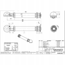 00663962A02 Zaczep kulowy obrotowy, 80 mm kula 80 mm Scharmüller