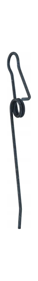 3020506003031 Palec sprężysty motowidła nagarniacza L345 Ø6 mm, pasuje do Bizon Z-056, Z-058