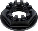 328F038 Nakrętka koronowa piasty osi FAD M45x2 SW65 wysokość 29,5 mm do przyczep i maszyn rolniczych