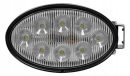 LA10558 Lampa robocza LED, owalna 56W 5320lm 10/30V z wtyczką Deutsch, światło rozproszone 8 LED Kramp
