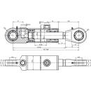 6797274080450 Siłownik hydrauliczny dwustronny CJ2F 63/36 x 500 mm TUR 1 TUR 2 AGTECH