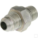 RIB0904WD Przyłącze proste redukcyjne z uszczelką 9/16 cal JIC x 1/4 cal BSP