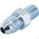 RIBTV0702 Przyłącze proste redukcyjne 7/16 cal JIC x 1/8 cal BSPT