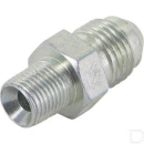 RIBTV0802 Przyłącze proste redukcyjne 1/2 cal JIC x 1/8 cal BSPT