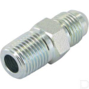 RIBTV0804 Przyłącze proste redukcyjne 1/2 cal JIC x 1/4 cal BSPT