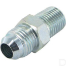 RIBTV0904 Przyłącze proste redukcyjne 9/16 cal JIC x 1/4 cal BSPT