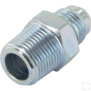 RIBTV0906 Przyłącze proste redukcyjne 9/16 cal JIC x 3/8 cal BSPT