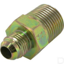 RIBTV0908 Przyłącze proste redukcyjne 9/16 cal JIC x 1/2 cal BSPT