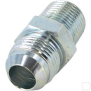 RIBTV1408 Przyłącze proste redukcyjne 7/8 cal JIC x 1/2 cal BSPT