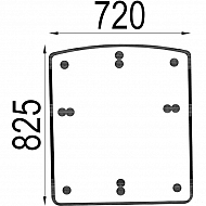 4418948N Szyba wyłazu dachowego