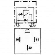 0332019103 Przekaźnik Bosch, 12 V