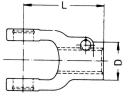 1147464 Widłak szybkozłączny z kołkiem przesuwnym, 1 3/4 cal 20 wypustów, W2500/P500 Walterscheid