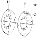 661211 Sprężyna talerzowa 3.6 mm Walterscheid