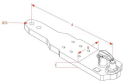 8005344 Płyta nośna, L=810 mm, szerokość 210 mm Walterscheid