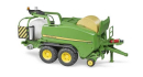 U02032 Prasa zwijająca z owijarką John Deere C441R 1:16 Bruder