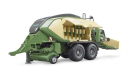 U02033 Prasa kostkująca Krone Big Pack 1290 HDP VC z 2 belami 1:16 Bruder