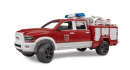 U02544 Pickup strażacki RAM 2500 z pompą wody i modułem światło-dźwięk 1:16 Bruder