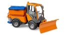 U02690 VarioCar pojazd komunalny do zimowego utrzymania z pługiem i posypywarką 1:16 Bruder