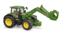 U03151 Ciągnik John Deere 7R 350 z ładowaczem czołowym 1:16 Bruder