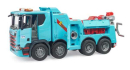 U03553 Scania Super 560R holownik pomocy drogowej z modułem światło-dźwięk 1:16 Bruder