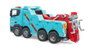 U03553 Scania Super 560R holownik pomocy drogowej z modułem światło-dźwięk 1:16 Bruder