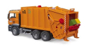 U03760 MAN TGS śmieciarka z 2 pojemnikami 1:16 Bruder