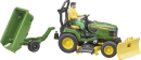 U62104 Traktorek ogrodowy John Deere z przyczepką i figurką bworld 1:16 Bruder